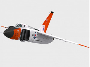 avro canada cf-105 arrow 3D Model