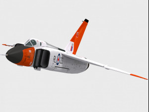 avro canada cf-105 arrow 3Dモデル