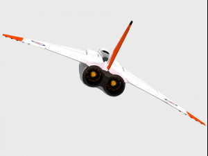 avro canada cf-105 arrow Modello 3D