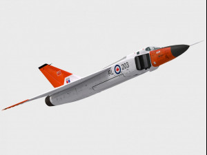 avro canada cf-105 arrow Modello 3D
