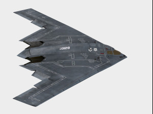 northrop grumman b-2 spirit 3D 模型