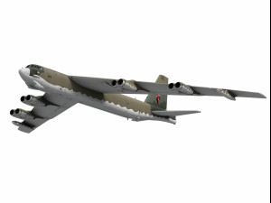 boeing b-52 stratofortress 3D मॉडल