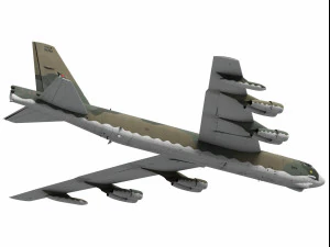 boeing b-52 stratofortress 3D Model