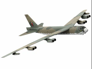 boeing b-52 stratofortress 3D Model