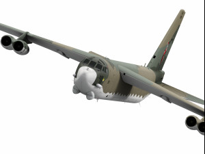 boeing b-52 stratofortress 3D मॉडल