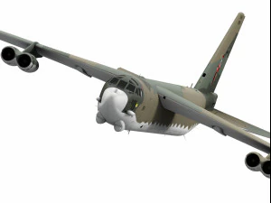 boeing b-52 stratofortress 3D Model