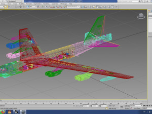 boeing b-52 stratofortress 3D मॉडल
