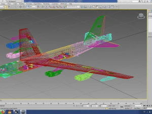boeing b-52 stratofortress 3D Model