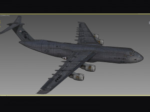 lockheed c-5 galaxy 3D Model
