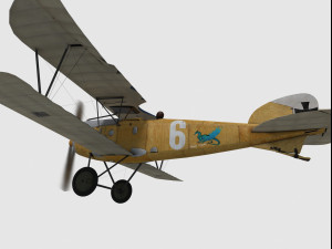 albatros diii 3D Model