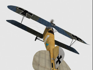 albatros diii 3D Model