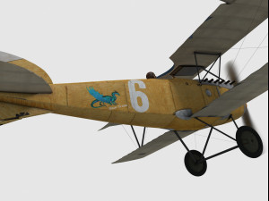 albatros diii 3D Model
