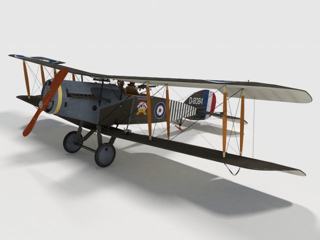 bristol f2b blade Modello 3D .c4d .max .obj .3ds .fbx .stl .blend 