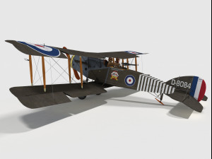 bristol f2b blade Modello 3D
