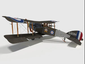 bristol f2b blade 3D Model