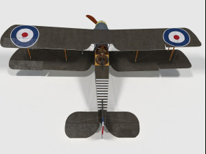 bristol f2b blade Modello 3D