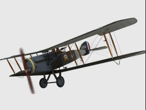 bristol f2b blade 3D Model