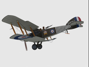 bristol f2b blade Modello 3D