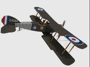 bristol f2b blade 3D Model