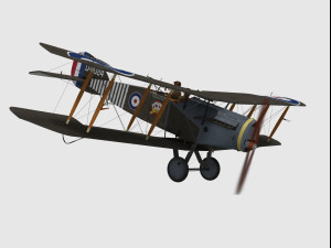 bristol f2b blade Modello 3D