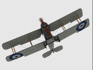 bristol f2b blade Modello 3D