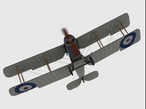 bristol f2b blade 3D Model