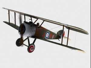 sopwith camel 3D Model