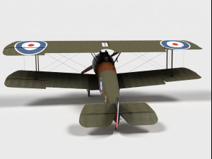 sopwith camel Modelo 3D