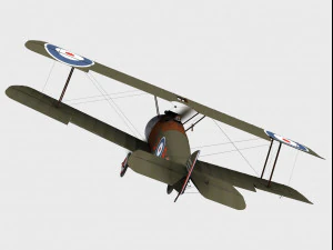 sopwith camel 3D Model