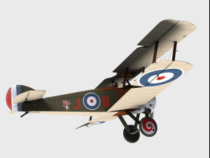 sopwith camel Modelo 3D