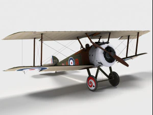 sopwith camel 3D Model