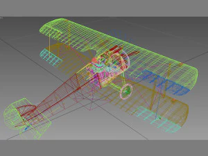 sopwith camel 3D Model