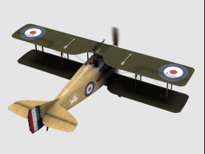 spad vii 3D 모델