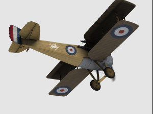 spad vii 3D 모델