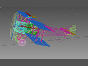 spad vii 3D 모델