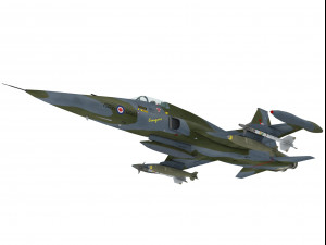 canadair cf-5 a Modèle 3D