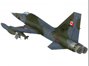 canadair cf-5 a Modèle 3D