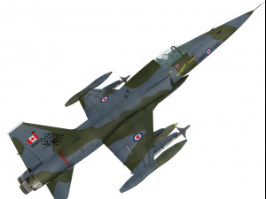 canadair cf-5 a Modèle 3D