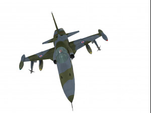canadair cf-5 a Modèle 3D