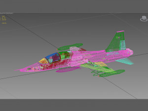 casa f-5m 3Dモデル