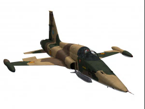 Northrop SRF-5 Modèle 3D