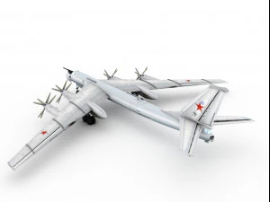 tupolev tu-95 ayı 3D Model