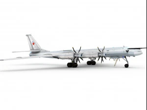 tupolev tu-95 ayı 3D Model