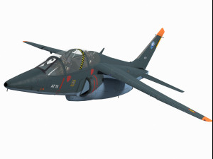 dassault-dornier alpha jet 3D Model