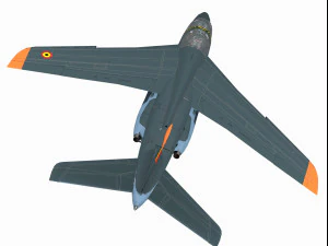 Alpha jet german version 3D Model