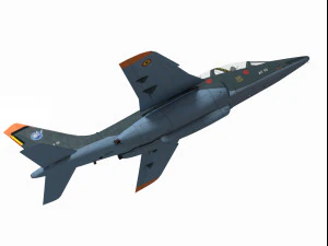 Alpha jet german version 3D Model
