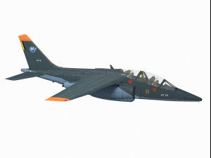 dassault-dornier alpha jet 3D Модель