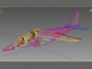 dassault-dornier alpha jet 3D Модель