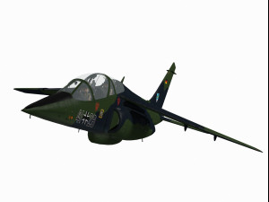 dassault-dornier alpha jet german version 3D Model