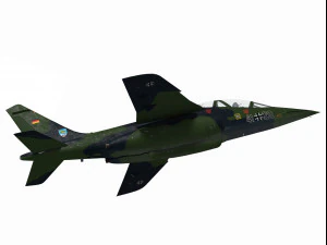 dassault-dornier alpha jet german version 3D Model